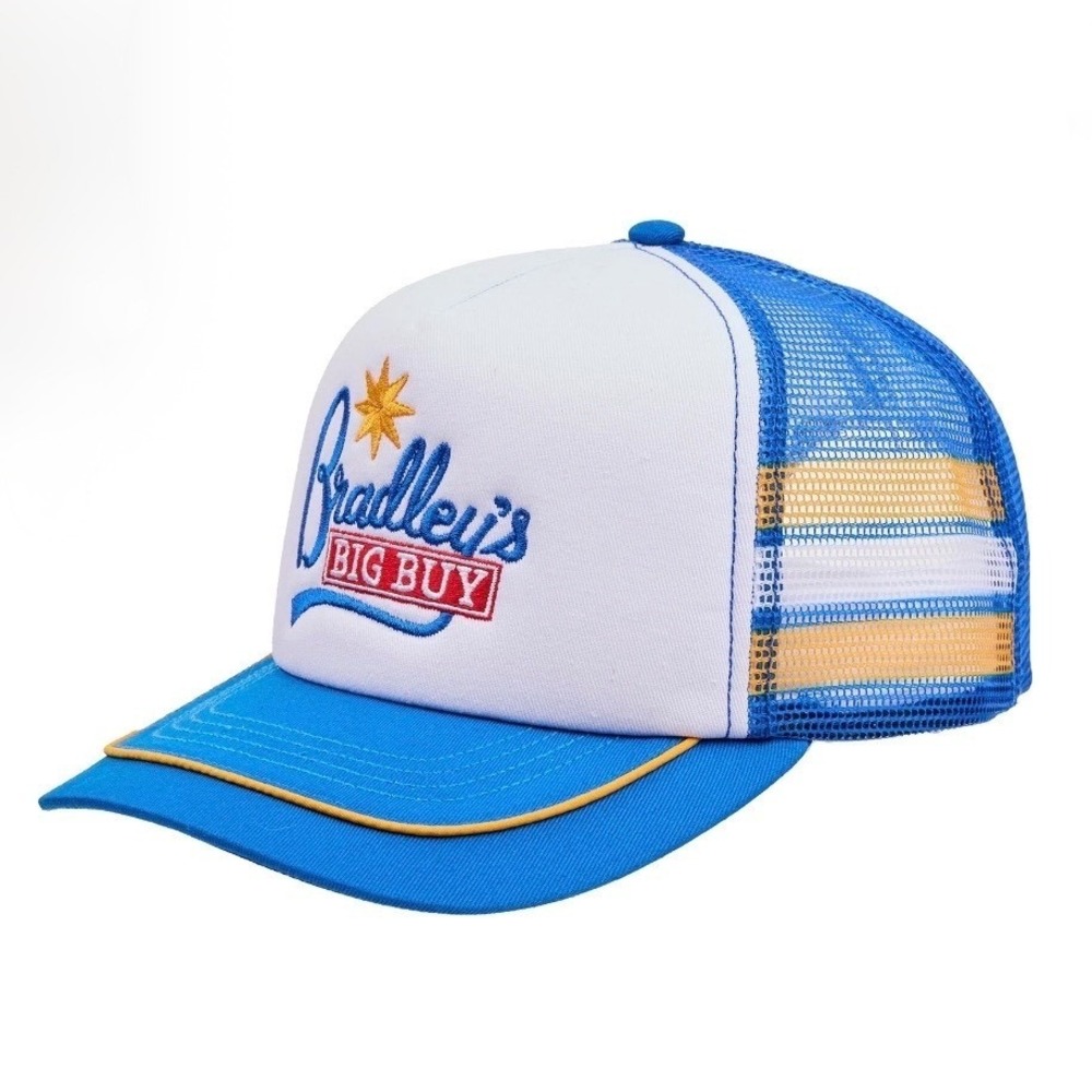 New Stranger Things TV Show Bradley's Big Buy Trucker Baseball Hat Embroidered